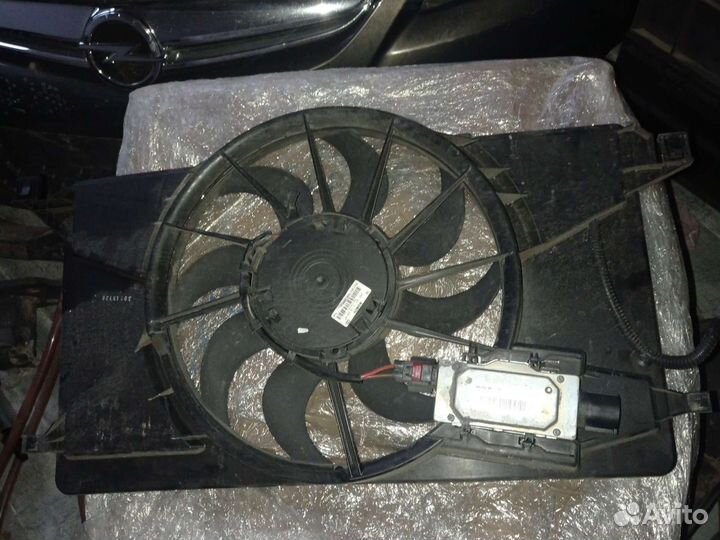 Вентилятор охлаждения форд фокус3 обьем 1.6
