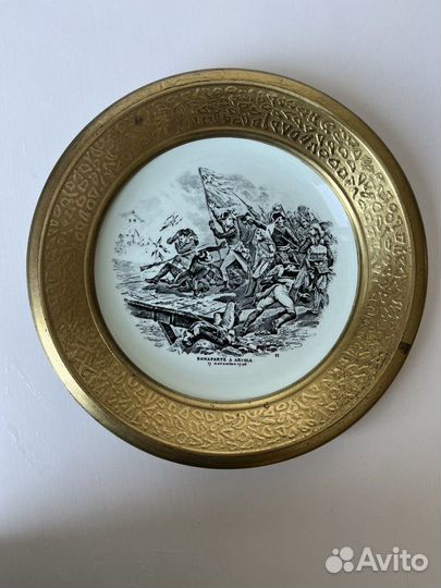 Наполеон, тарелка Delfts,Голландия, 1960-е