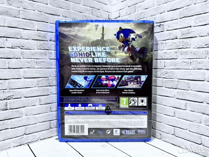Sonic Frontiers (Новый диск) PS4