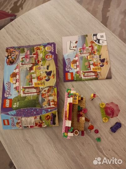 Lego friends кафе в парке