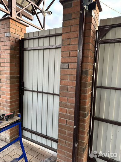 Ворота и калитка бу металлопрофиль