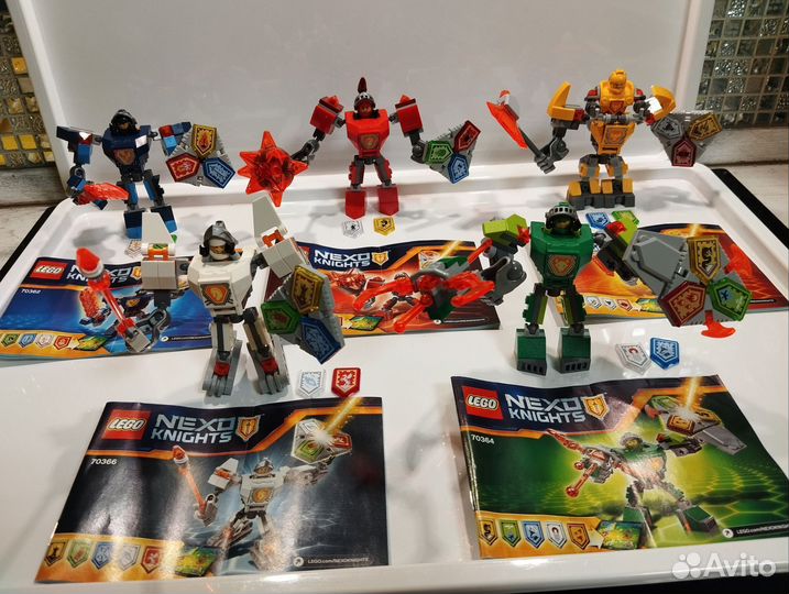 Lego nexo knights 70362-70366