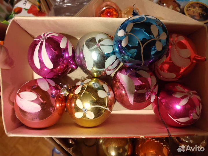 Ёлочные игрушки СССР