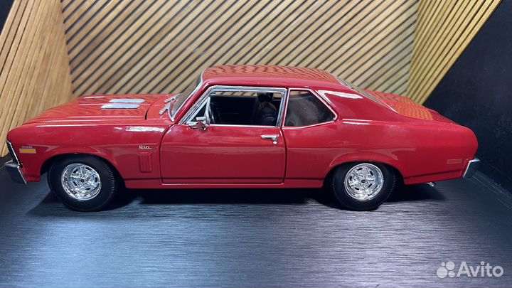 Chevrolet Nova SS 1970 Maisto Масштаб 1/18