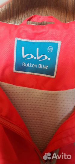 Ветровка для девочки Button Blue
