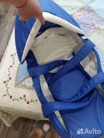 Переноска для детей с жестким дном