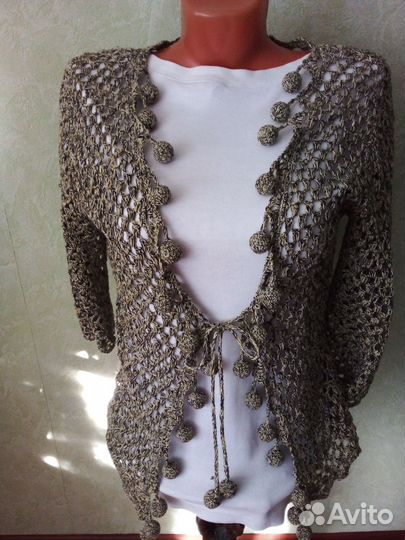 Накидка ажурная