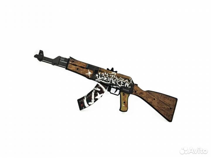 Деревянный ак-47 Пустынный Повстанец Mod.2