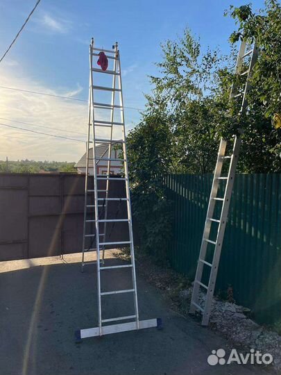 Аренда лестницы 3*14 и лестница трансформер