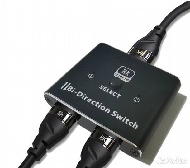 Splitter-switcher 1-2*2-1 hdmi сплиттер-свичер 8k