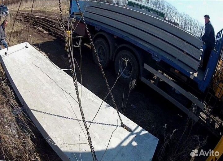 Плиты прорабам с проушинами