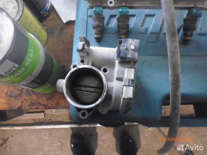 Пежо 307 дроссель 1.6. 2003г.в