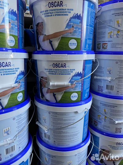 Клей для стеклообоев Oscar готовый 10 кг