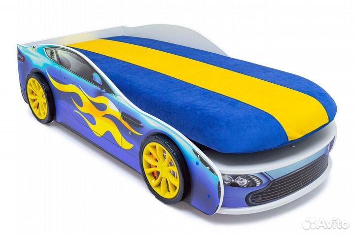 Детская кровать-машина