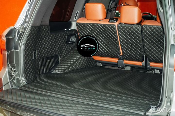 3Д ковры из экокожи для Lexus LX570