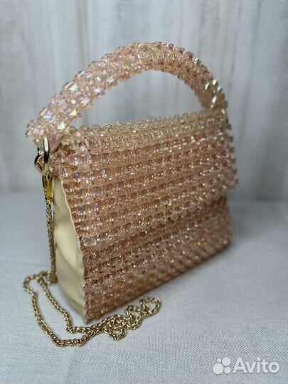 Сумка из бусин ручной работы