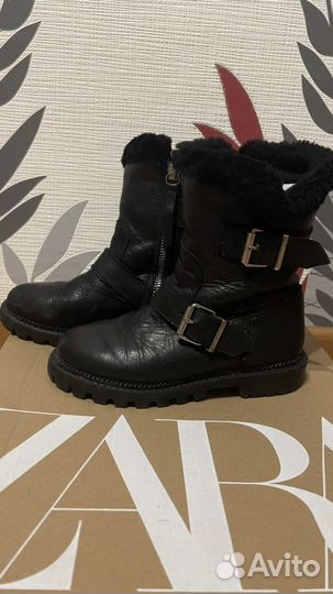 Сапоги zara