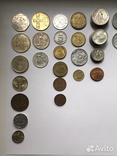 Монеты иностранные 25+ стран