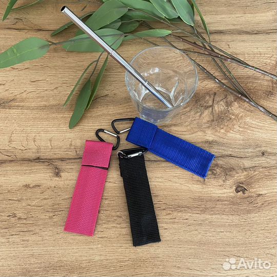 Складная многоразовая трубочка для напитков