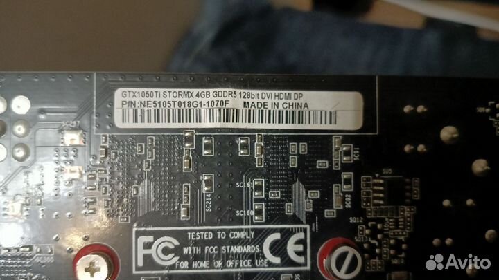 Видеокарта gtx 1050 ti 4gb