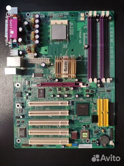 Материнские платы с процессорами