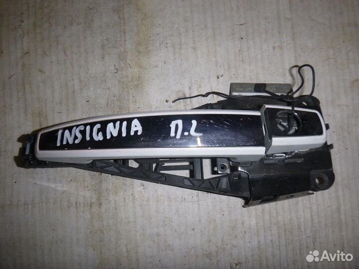 Ручка двери передней наружная левая opel insignia