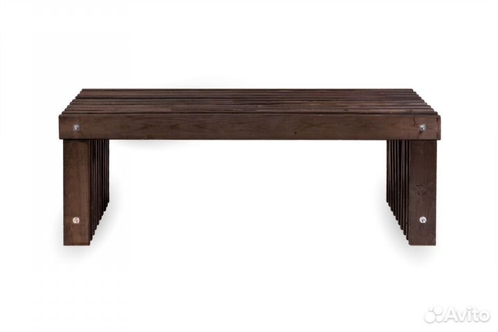 Скамейка садовая деревянная