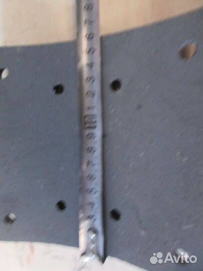 Накладка тормозная F2000/F3000 передняя