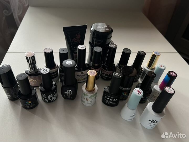 Гель лак для ногтей набор