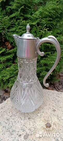 Хрустальный кувшин декантер