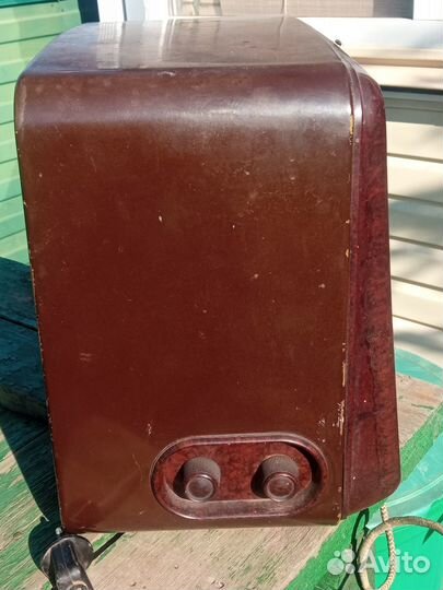 Рига 6 радиоприемник ламповый 1952гв., рабочий