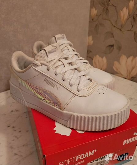 Кроссовки для девочки puma