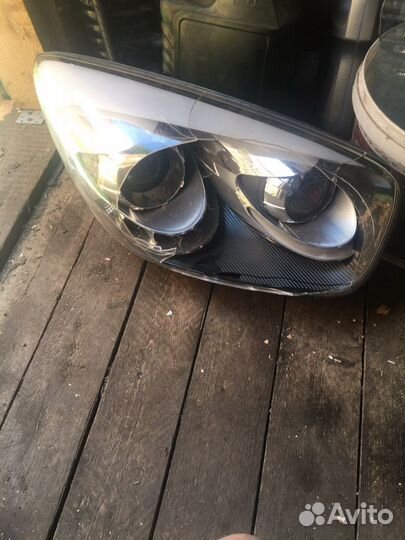 Правая фара и правая птф на picanto 2