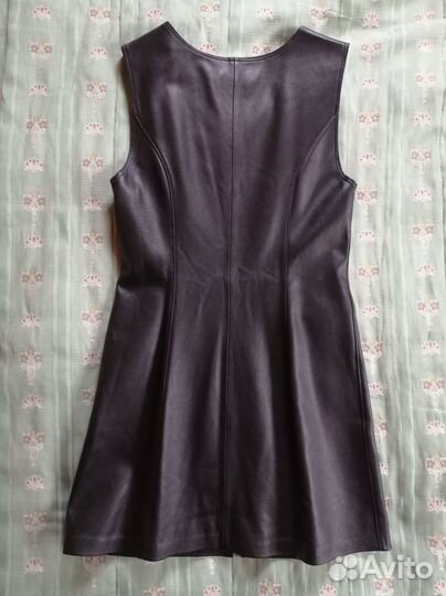 Платье кожа