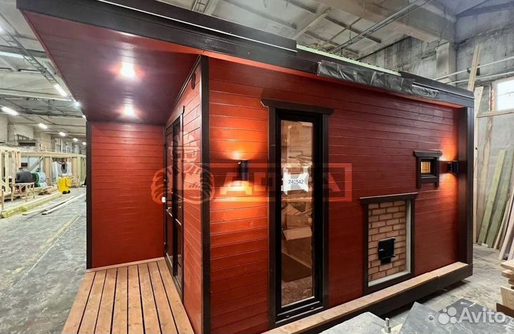 Баня мобильная с доставкой под ключ