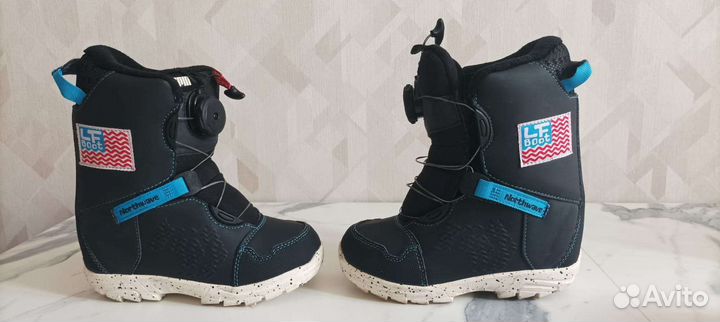 Ботинки для сноуборда детские 34 размер