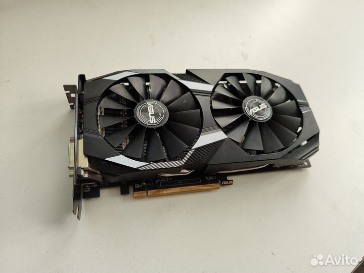 Видеокарта Asus RX 580 8gb 2048sp