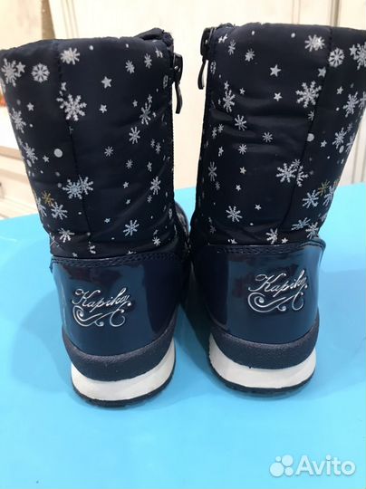 Сапоги детские зимние для девочки kapika