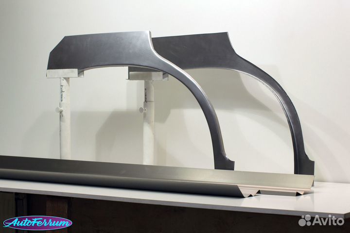 Hyundai Santa Fe 1 Classic задние арки и пороги