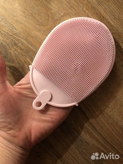 Губка-варежка для мытья, силиконовая. KuchenLand