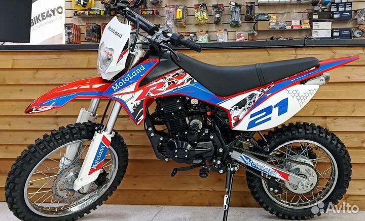 Мотоцикл Кроссовый Motoland RZ 200