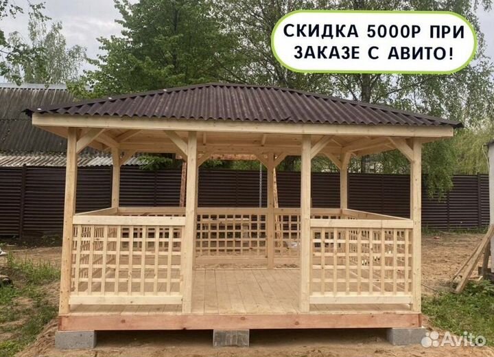 Красивые беседки