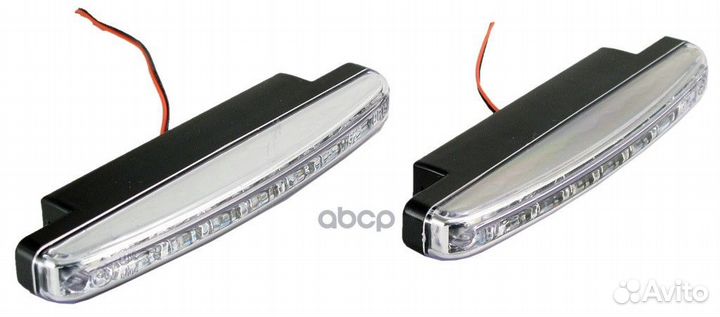 Огни ходовые DRL-L8 3528 SMD (пласт.корп., 8