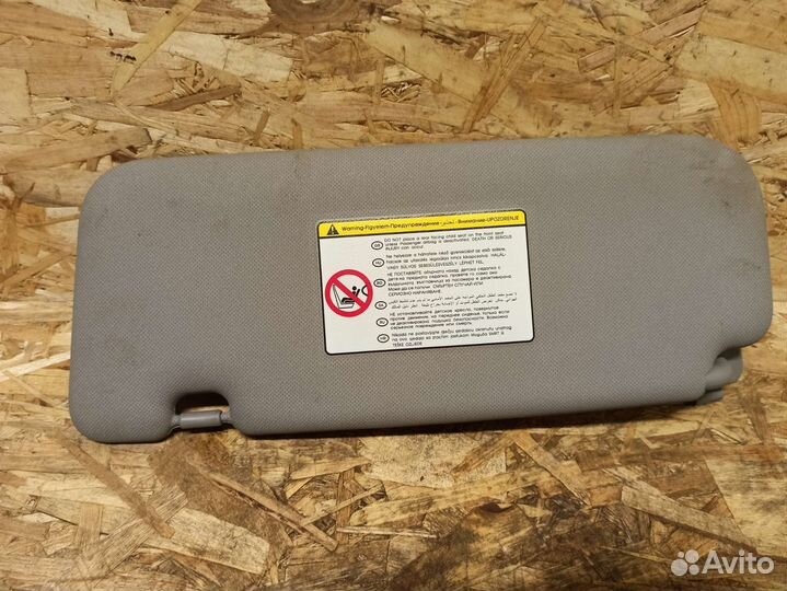 Козырек правый Hyundai Solaris, Rio 3