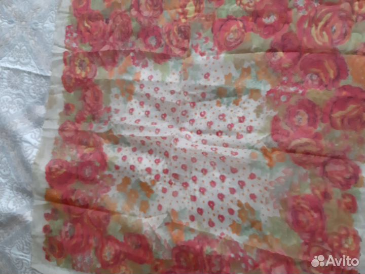 Шелковый платок СССР