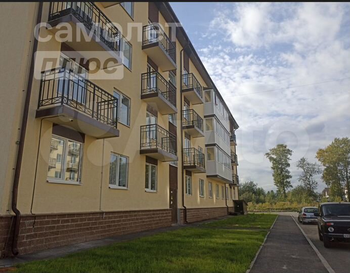 2-к. квартира, 59,7 м², 1/4 эт.