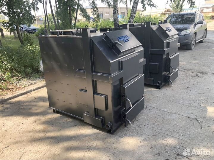 Твердотопливный котел длительного горения