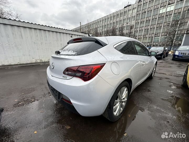 Opel Astra GTC 1.4 AT, 2014, 124 000 км