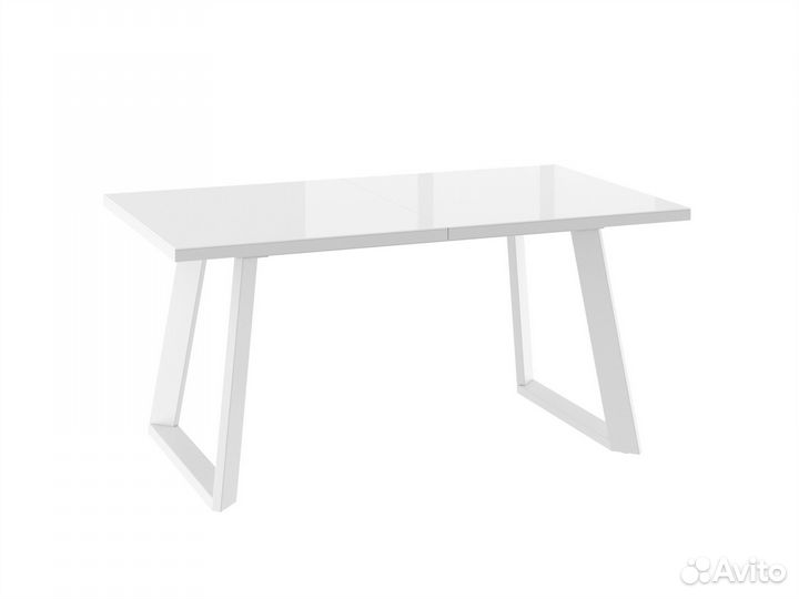 Стол прямоугольный loft LUX-160 160+45*90 белый