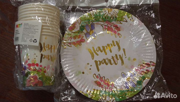 Набор бумажной посуды